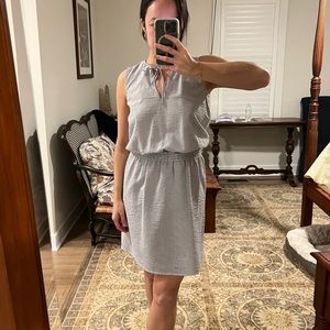 H&M Seersucker Sleeveless Dress
